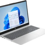 HP 15-FC0146DX Laptop AMD Ryzen 5 7520U, 8GB DDR5, 512GB SSD, Integrated AMD Radeon Graphics, 15.6" FHD IPS Touch Screen, Windows 11 Home, Natural Silver