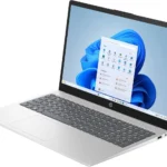HP 15-FC0146DX Laptop AMD Ryzen 5 7520U, 8GB DDR5, 512GB SSD, Integrated AMD Radeon Graphics, 15.6" FHD IPS Touch Screen, Windows 11 Home, Natural Silver