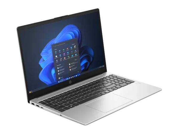 HP 250R G10 Laptop Intel Core 5 120U, 8GB DDR5, 512GB SSD, Intel Integrated Graphics, 15.6" FHD IPS, DOS, Turbo Silver