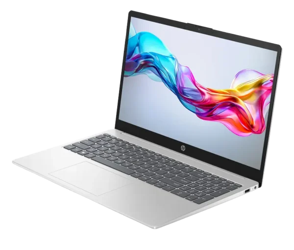 HP 15-FD0532NIA Laptop 13th Gen Core i3-1315U, 4GB DDR4, 256GB SSD, Intel UHD Graphics, 15.6" FHD, DOS, Silver