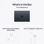 Apple Macbook Air 13" MDHE4 Apple M5 Chip, 10 core CPU & 8 core GPU, 16GB Memory, 512GB SSD, 13" Liquid Retina Display, mac OS, Midnight