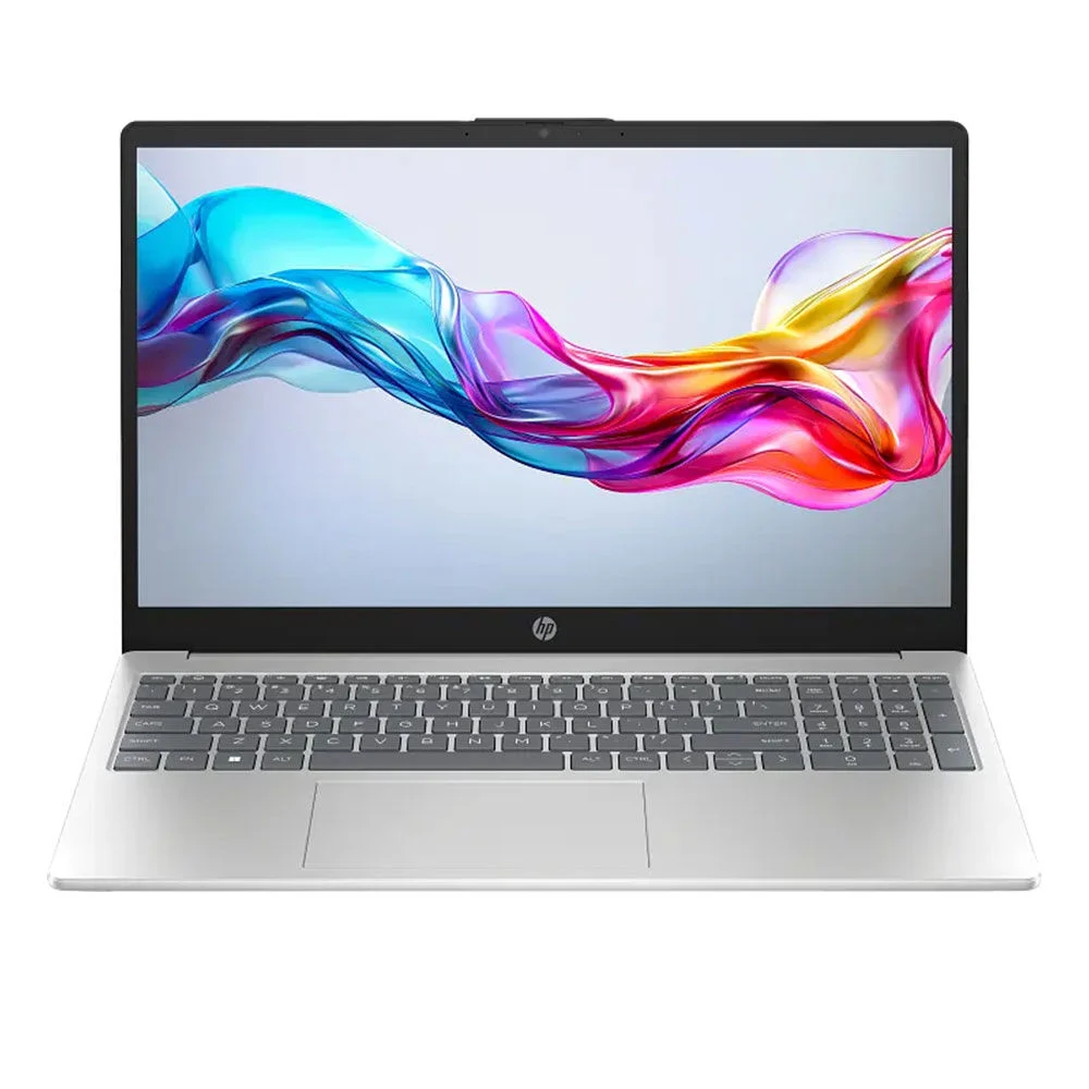 HP 15-FD0532NIA Laptop 13th Gen Core i3-1315U, 4GB DDR4, 256GB SSD, Intel UHD Graphics, 15.6" FHD, DOS, Silver