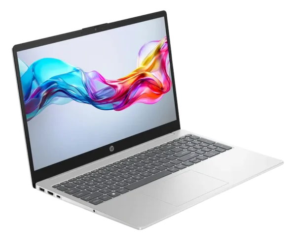 HP 15-FD0532NIA Laptop 13th Gen Core i3-1315U, 4GB DDR4, 256GB SSD, Intel UHD Graphics, 15.6" FHD, DOS, Silver